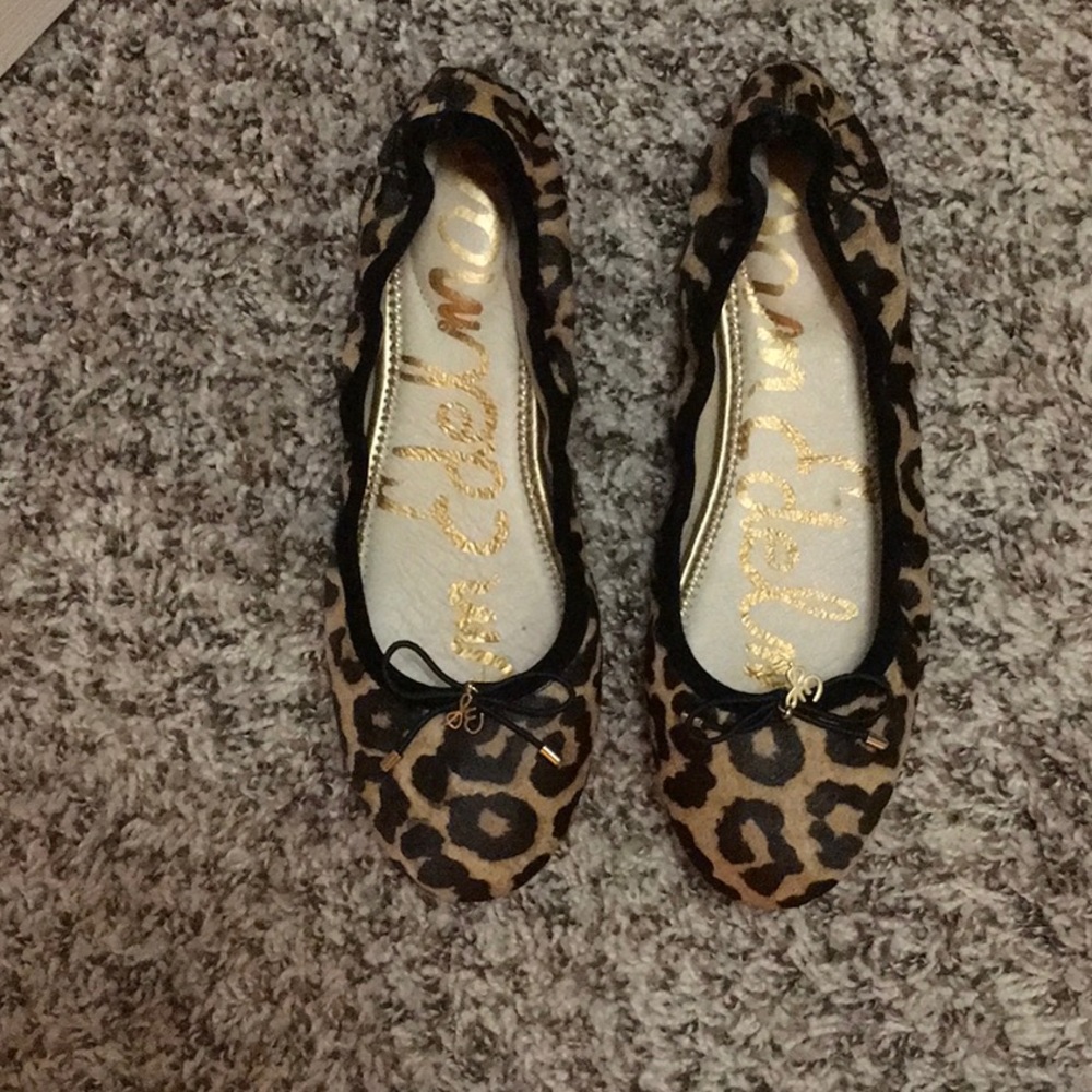 Sam Edelman calf hair flats